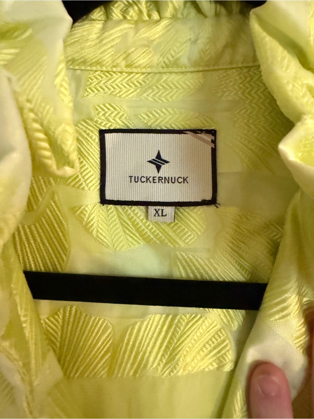 Tuckernuck Palmerston Dress in Citron - Picture 2 of 3